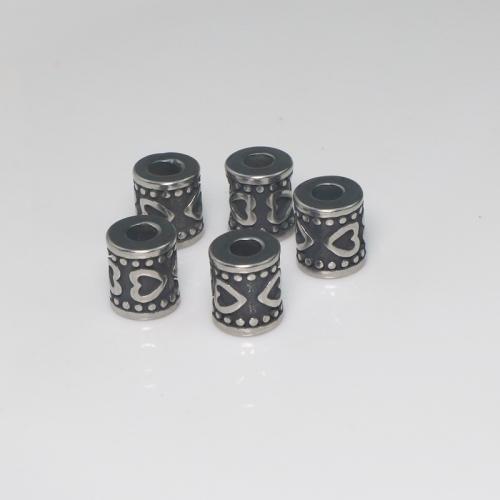 Stainless Steel Beads, 304 Stainless Steel, Column, DIY, original color Approx 3.5mm 