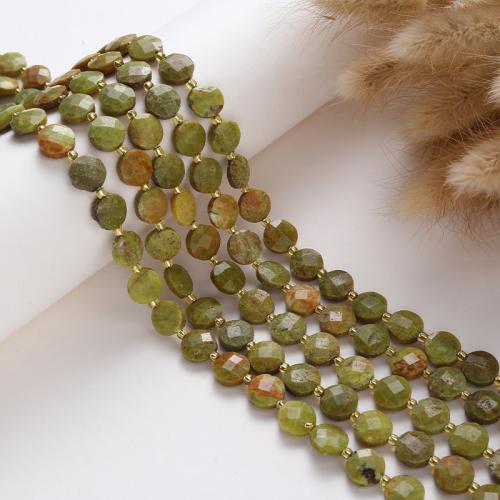 Globules de protéine, Opale verte, avec Seedbead, DIY, couleurs mélangées cm, Vendu par brin