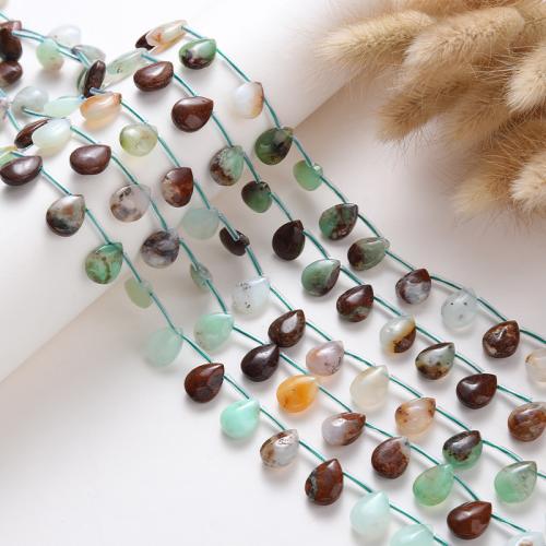Australia Chrysoprase Bead, Australia Jade, Teardrop, DIY, mixed colors cm 