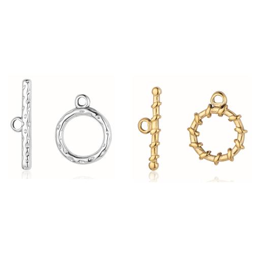 Stainless Steel Toggle Clasp, 304 Stainless Steel, gold color plated, DIY 