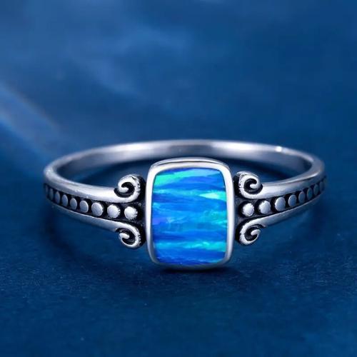 Messing Fingerring, plattiert, verschiedene Größen vorhanden & für Frau & Epoxy Aufkleber & Aufkleber, keine, verkauft von PC