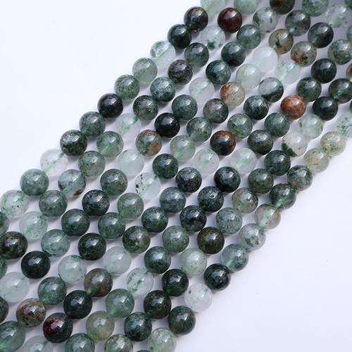 Perles en Quartz de fantôme, Quartz Phantom Vert, DIY, couleurs mélangées cm, Vendu par brin