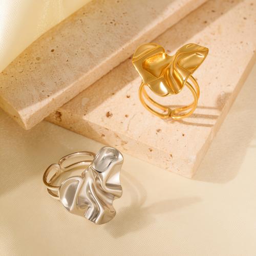 Bague en acier inoxydable, Acier inoxydable 304, Placage de couleur d'or, bijoux de mode, plus de couleurs à choisir, Vendu par PC