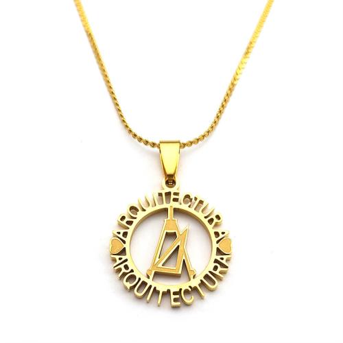 ステンレス鋼のジュエリーネックレス, 304ステンレススチール, メッキ, ファッションジュエリー & 男性用 & くり抜き, 無色, 売り手 パソコン