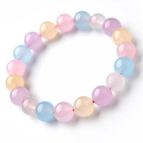 Bracelets en pierres précieuses, morganite, bijoux de mode, couleurs mélangées cm, Vendu par PC