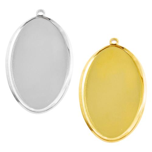 Monture de pendentif en acier inoxydable, Acier inoxydable 304, Placage, DIY, plus de couleurs à choisir Vendu par sac