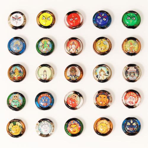 Perles murano faites à la main , chalumeau, Rond, DIY & modèles différents pour le choix Environ 1.7-2mm, Vendu par PC