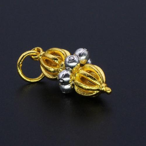 Bijoux pendentifs en Zinc alliage , alliage de zinc, Placage de couleur d'or, DIY, plus de couleurs à choisir Vendu par sac