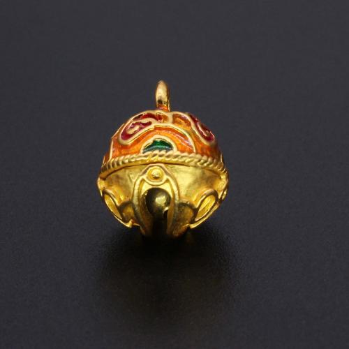 Colgantes de esmalte de la aleación del cinc, aleación de zinc, chapado en color dorado, Bricolaje, más colores para la opción, 10PCs/Bolsa, Vendido por Bolsa
