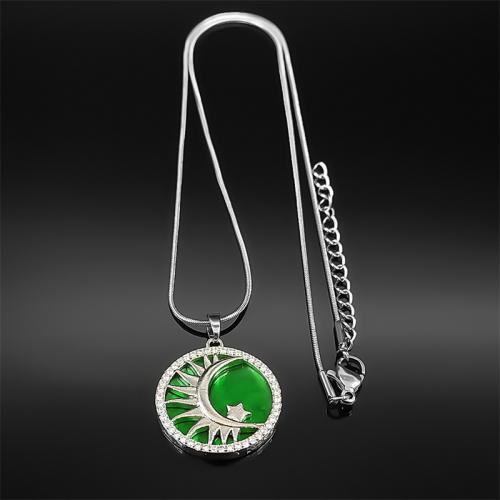 キュービックジルコンマイクロパヴェブラスネックレス, 銅, とともに 304ステンレス鋼チェーン & アクリル, メッキ, ファッションジュエリー & マイクロパヴェジルコニア & 女性用, シルバー, 売り手 パソコン