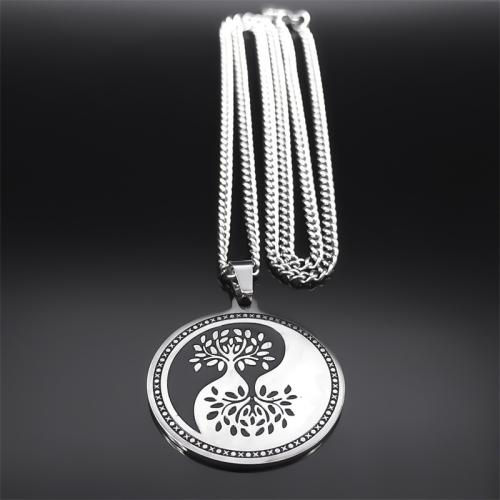 ステンレス鋼のジュエリーネックレス, 304ステンレススチール, メッキ, ファッションジュエリー & 男性用, シルバー, 売り手 パソコン