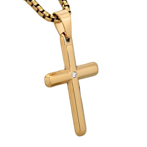 pendentifs En acier inoxydable de Croix , Acier inoxydable 304, Placage, DIY & avec strass, plus de couleurs à choisir, Vendu par PC