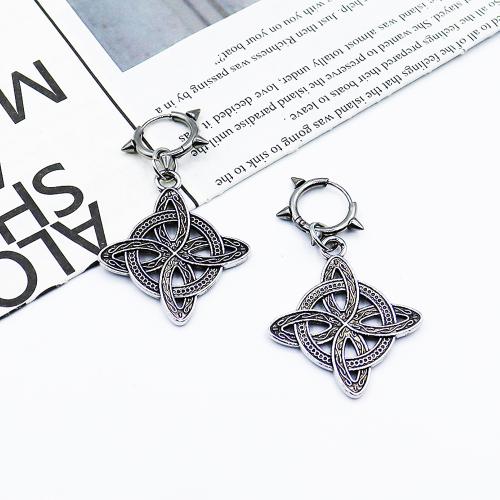 Boucle d'oreille goutte Zinc Alloy, alliage de zinc, Placage de couleur d'or, bijoux de mode, argent, Vendu par paire