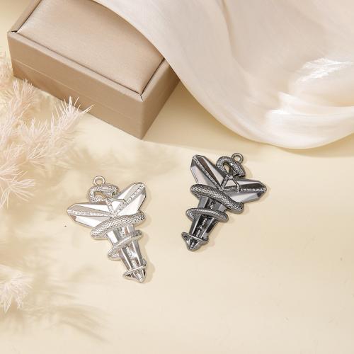 Bijoux pendentifs en Zinc alliage , alliage de zinc, Placage de couleur d'or, DIY, plus de couleurs à choisir, Vendu par PC