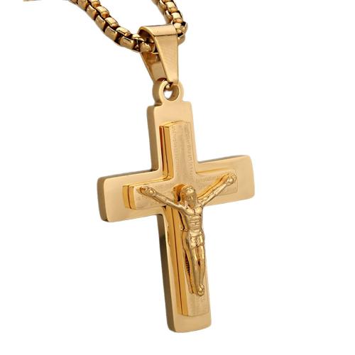 pendentifs En acier inoxydable de Croix , Acier inoxydable 304, Placage, Gaufré & DIY, plus de couleurs à choisir, Vendu par PC