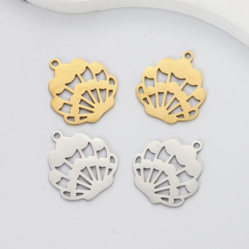 Stainless Steel Hollow Pendant, 304 Stainless Steel, plated, DIY 