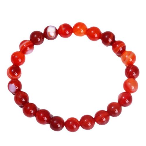 レース瑪瑙のブレスレット, レースアゲート, ファッションジュエリー, ミックスカラー, 長さ:19 センチ, 売り手 パソコン[