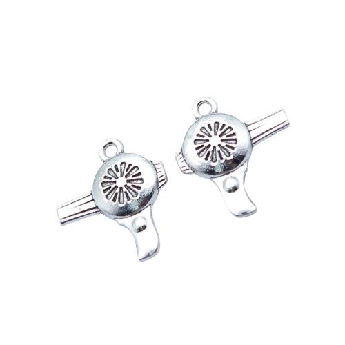 Bijoux pendentifs en Zinc alliage , alliage de zinc, sèche-cheveux, Placage, DIY Vendu par sac