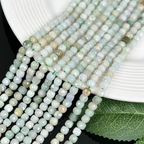 Perle de jade de Birmanie, cadre, poli, DIY & facettes Environ 38 cm, Vendu par brin[