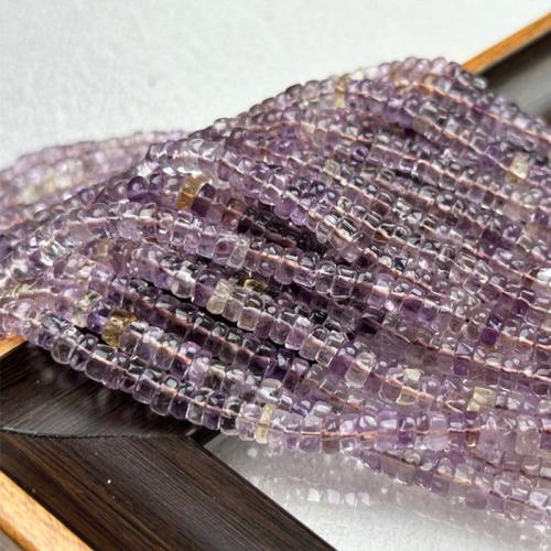 Natural Ametrine Beads, polished, DIY Approx 39 cm 