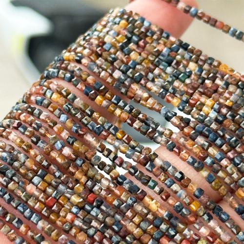 Perles de pierre gemme unique, Pietersite Pietersite, cadre, poli, naturel & DIY & normes différentes pour le choix & facettes Environ 38 cm, Vendu par brin