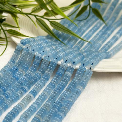 Blue Chalcedony Bead, natural & DIY Approx 38 cm 