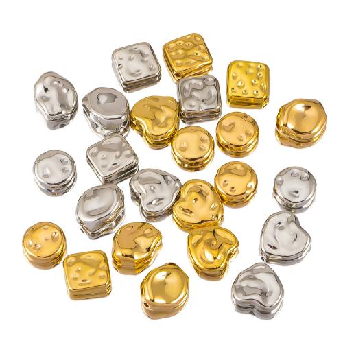 ABS Plastic Beads, plated, DIY 