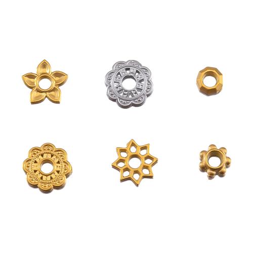 Stainless Steel Beads, 304 Stainless Steel, plated, DIY 