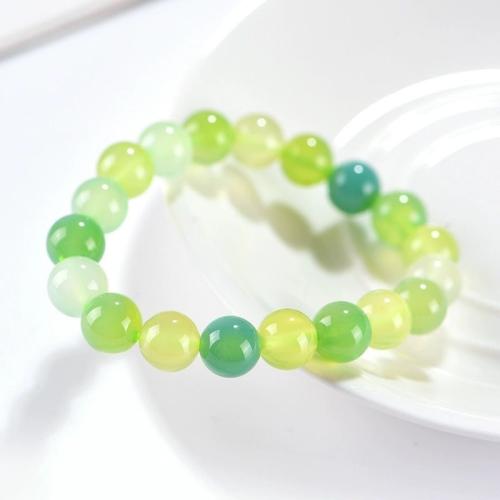 瑪瑙のブレスレット, ファッションジュエリー, ミックスカラー, 長さ:19 センチ, 売り手 パソコン