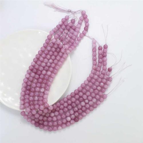 Kunzite Beads, Round, DIY 
