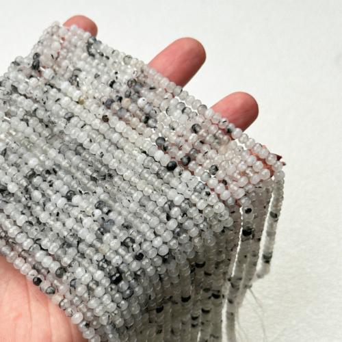 White Chalcedony Bead, Abacus, polished, Natural & DIY Approx 38 cm 