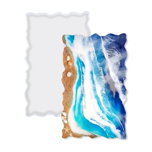 DIY Epoxy Mold Set, Silicone golden 