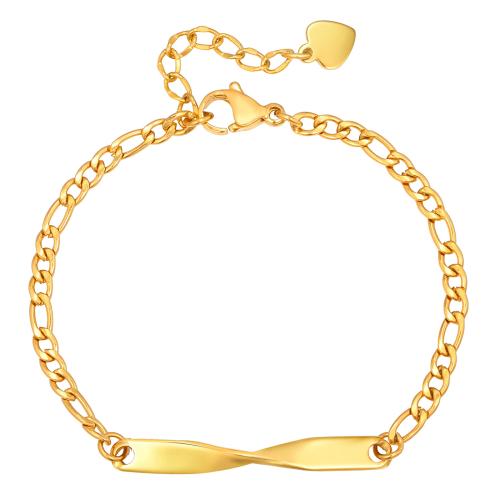 Bracelets en acier inoxydable, Acier inoxydable 304, Placage, bijoux de mode & pour femme, plus de couleurs à choisir, Vendu par PC