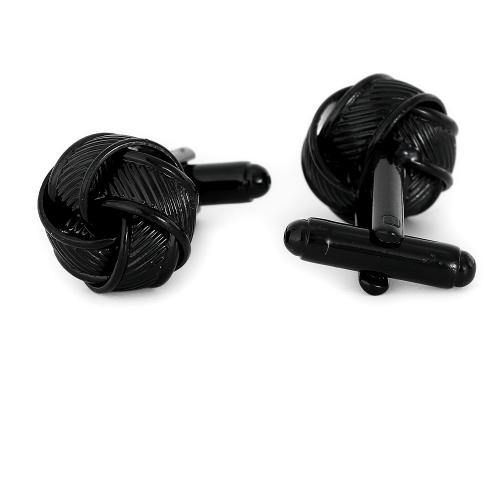 Zink Legierung Manschettenknöpfe, Zinklegierung, plattiert, für den Menschen, verkauft von Paar