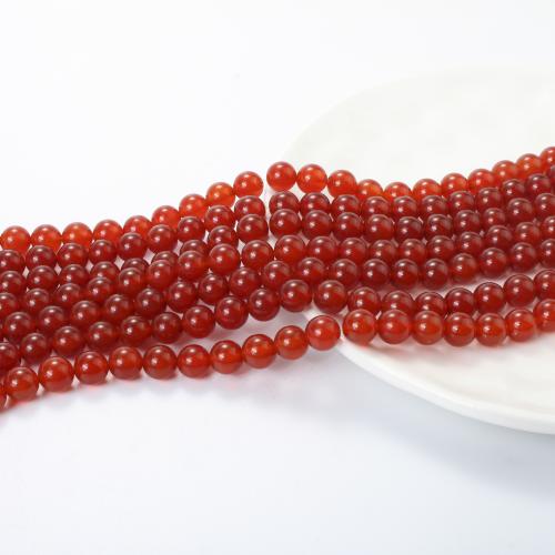 Carnelian Beads, Round, polished red Approx 15 Inch 