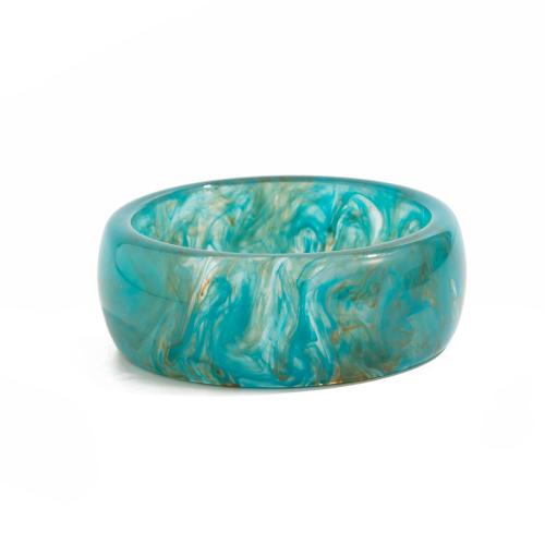 Resin Bangle, polished, fashion jewelry & for woman 