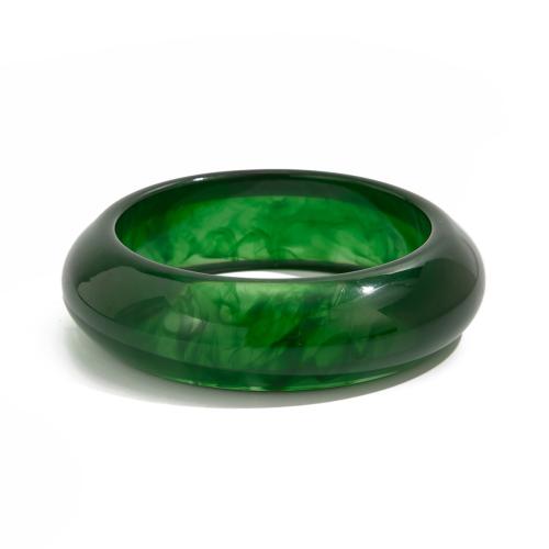 Resin Bangle, polished, fashion jewelry & for woman 