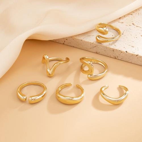 Zinc Alloy Ring Set, plated, fashion jewelry & for woman 