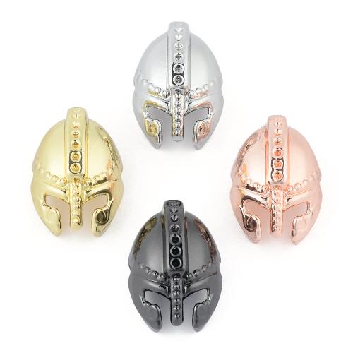 Zinklegierung Schmuckperlen, Helm, plattiert, DIY, keine, 10PCs/Tasche, verkauft von Tasche