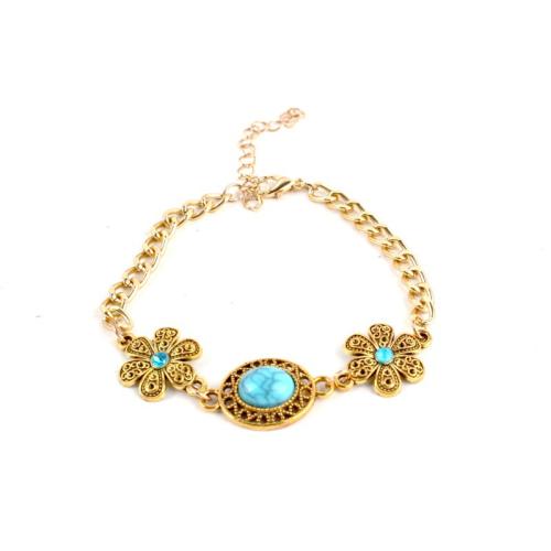 Zinc Alloy Resin Bracelets, with Resin, gold color plated, fashion jewelry & with rhinestone, mixed colors, 16mm cm 