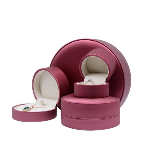 PU Leather Multifunctional Jewelry Box, with Plush, dustproof [