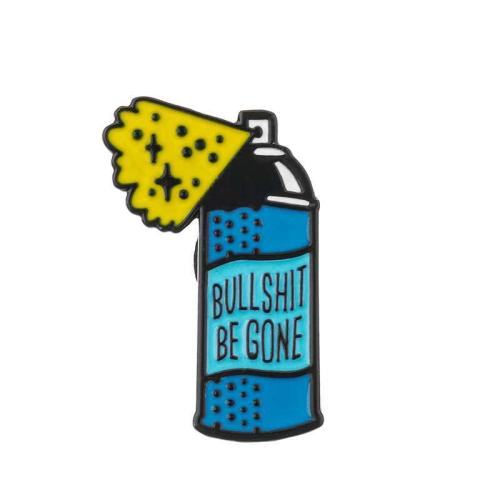 alliage de zinc broche, Placage, unisexe & émail Vendu par PC