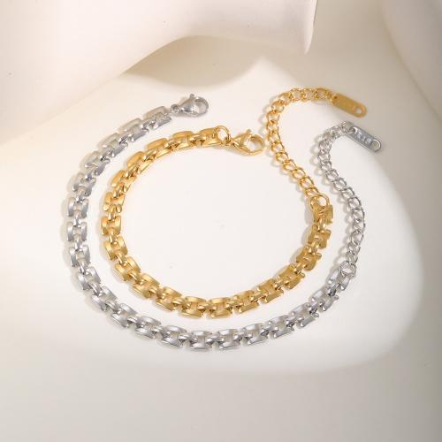 Bracelets en acier inoxydable, Acier inoxydable 304, Placage, normes différentes pour le choix & pour femme & creux, plus de couleurs à choisir, Vendu par PC