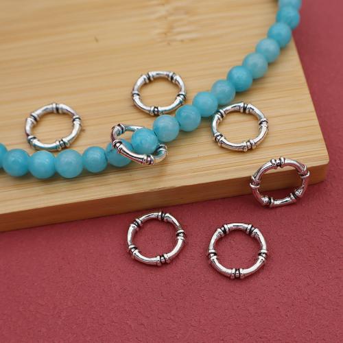 亜鉛合金枠ビーズ, 亜鉛合金, シルバーメッキ, DIY 100パソコン/バッグ, 売り手 バッグ