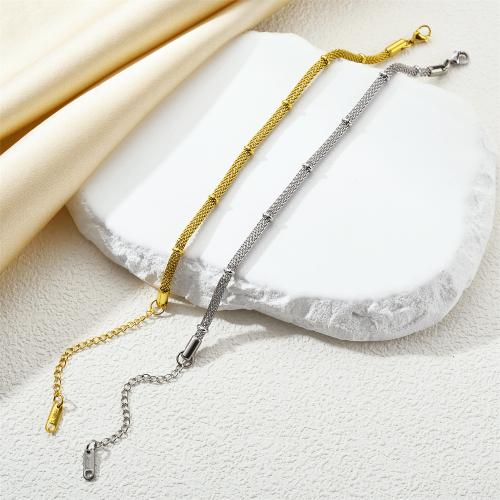 Titane bracelet en acier et bracelet, Acier titane, Placage, bijoux de mode & pour femme, plus de couleurs à choisir, Vendu par PC