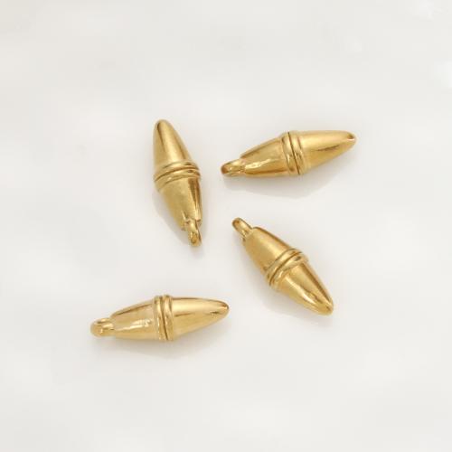 Stainless Steel Pendants, 304 Stainless Steel, gold color plated, DIY, golden 
