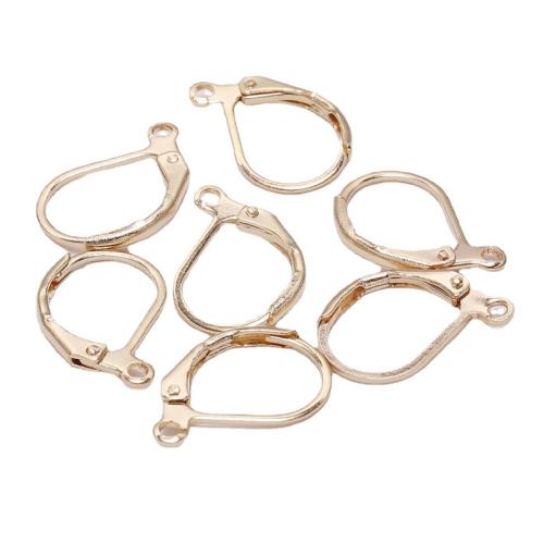 鉄 イヤリングワイヤーバックレバー, メッキ, DIY, 無色 売り手 パソコン[