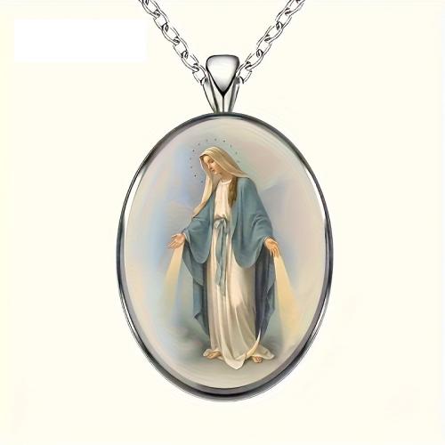 Glass Zinc Alloy Necklace, with Glass, gold color plated, fashion jewelry 