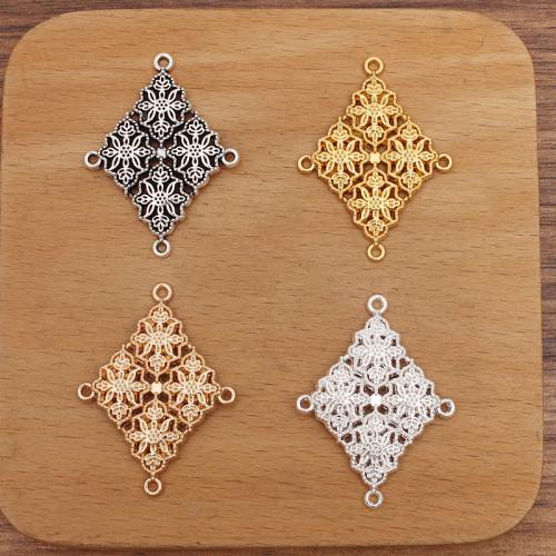 Zink Legierung Anhänger Verbinder, Zinklegierung, goldfarben plattiert, DIY, keine, 29x39mm, 50PCs/Tasche, verkauft von Tasche