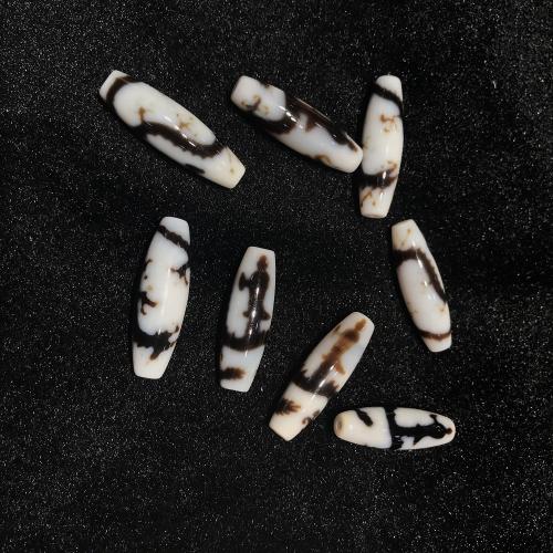 Natural Tibetan Agate Dzi Beads, DIY 